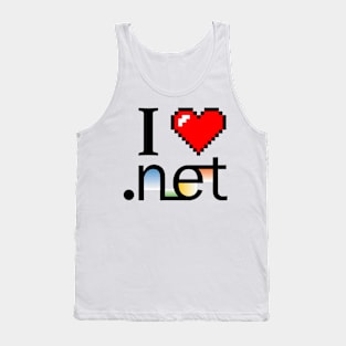 I love DotNet Tank Top